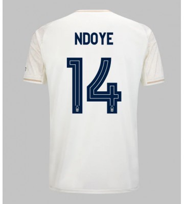 Nottingham Forest Dan Ndoye #14 Udebanetrøje 2025-26 Kortærmet